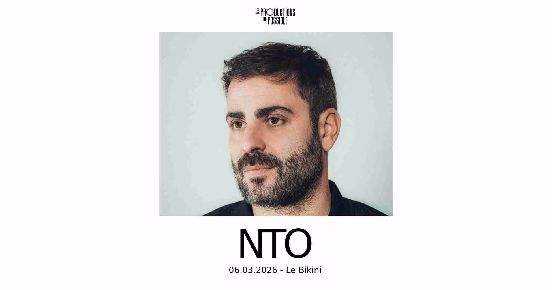 NTO (live) + AKRAV + BULI + BĒRENGĒRE - Le Bikini