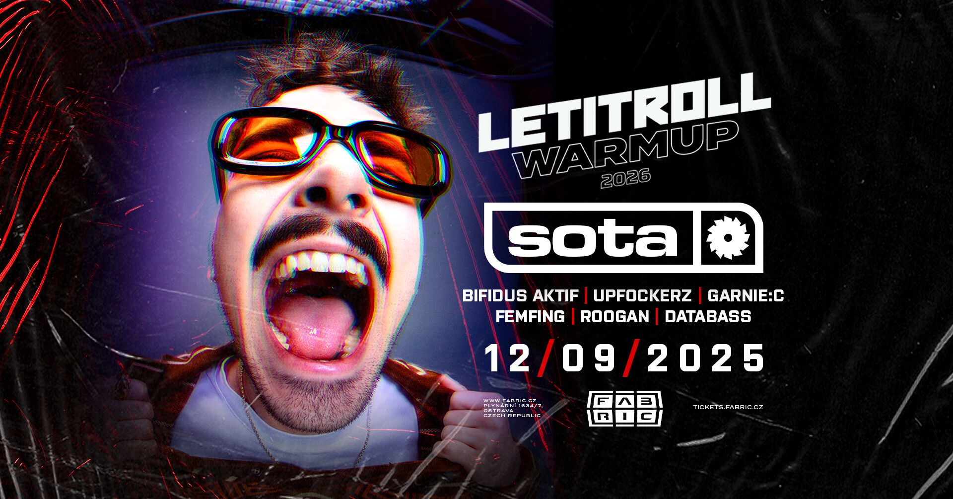 Let It Roll Warm up w/ Sota @ Fabric Ostrava