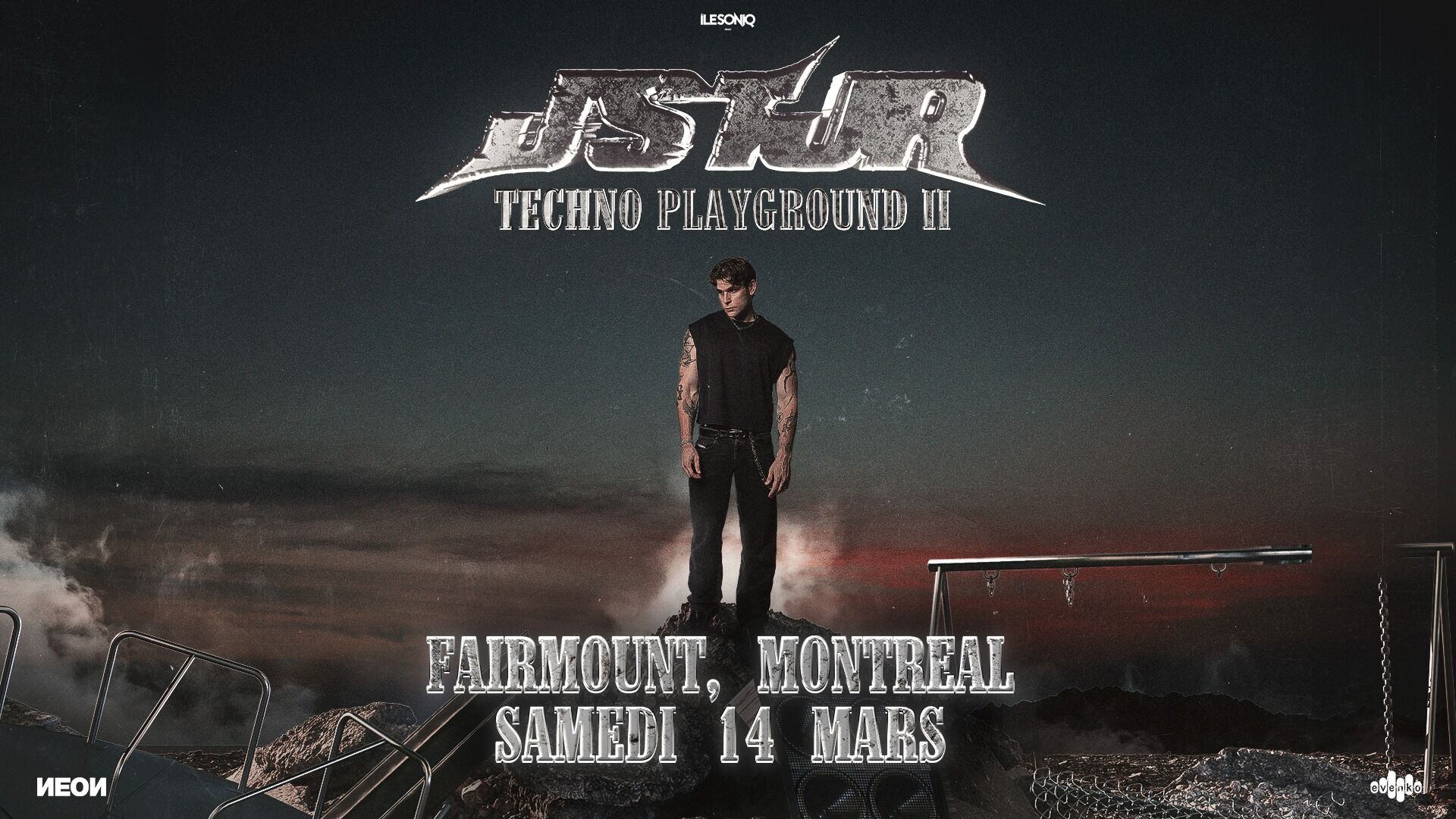 îLESONIQ présente : JSTJR au Fairmount