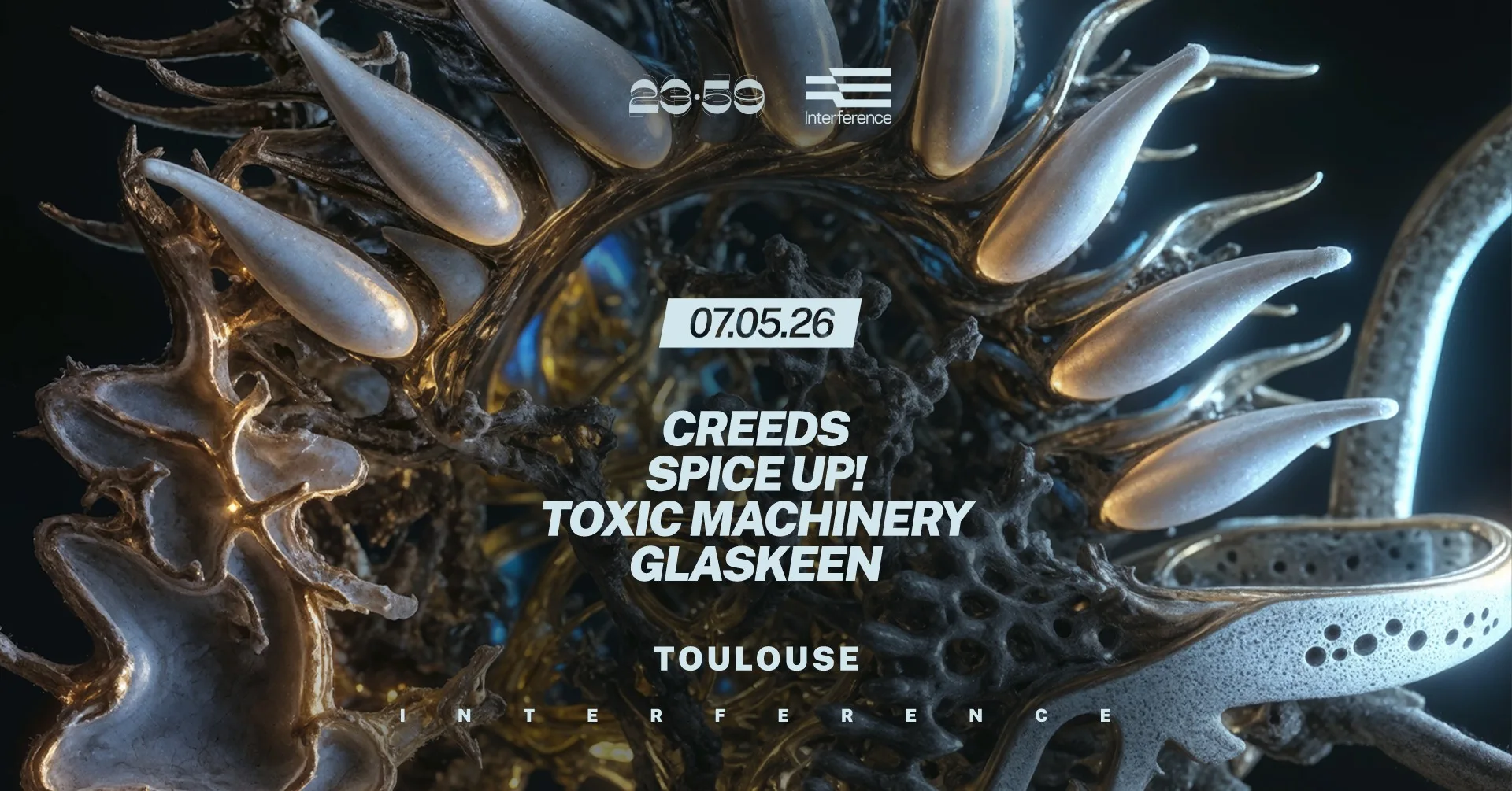 23:59 – CREEDS, SPICE UP!, TOXIC MACHINERY, GLASKEEN