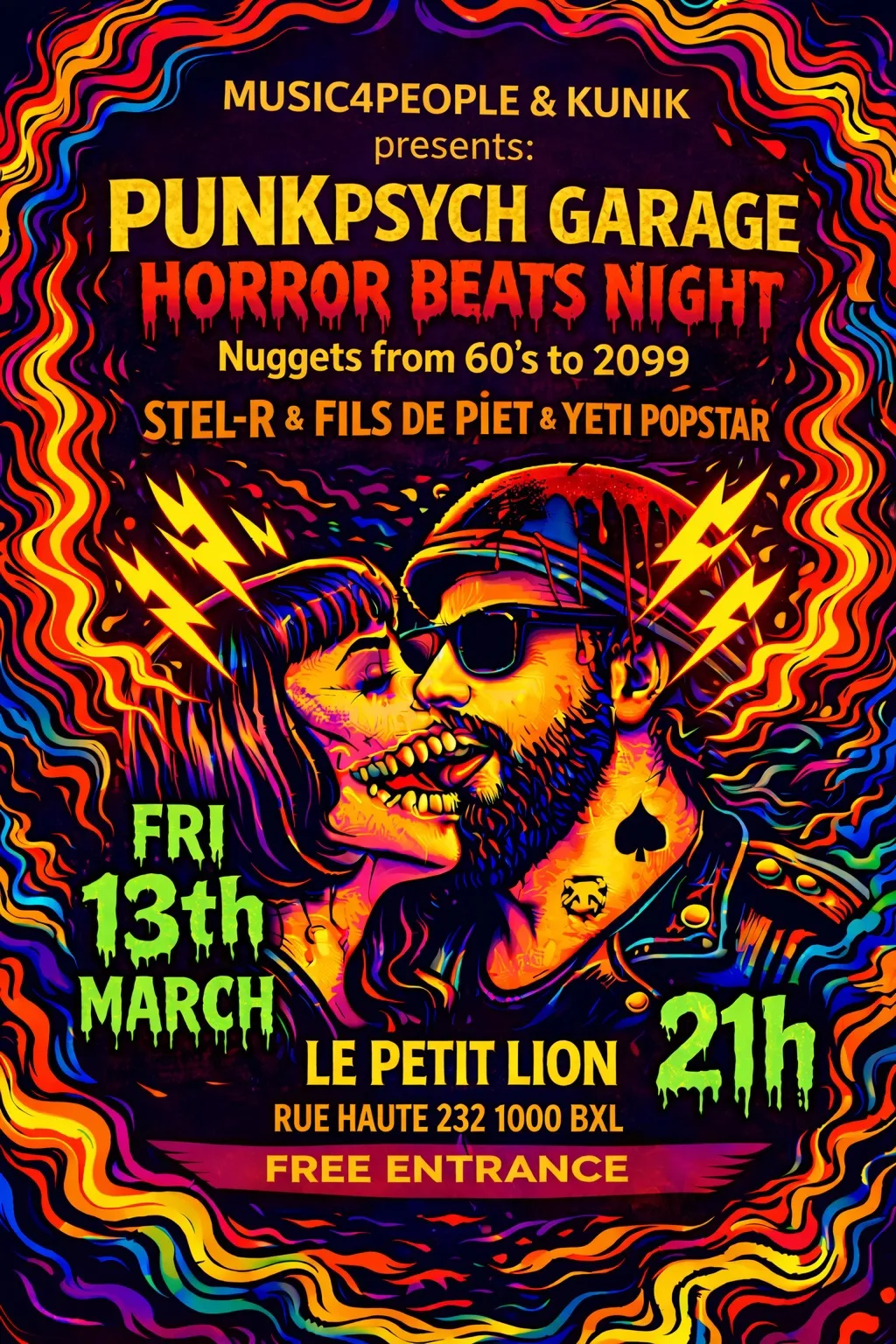 PUnkPsychGarageNight @ Le Petit Lion