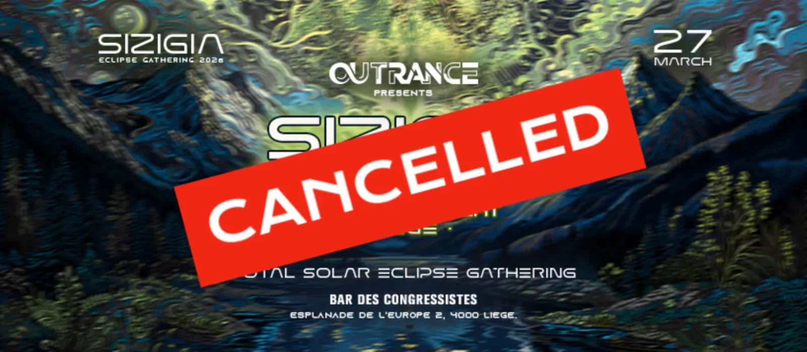 OUTRANCE BELGIUM present SIZIGIA Festival - teaser party 🌑