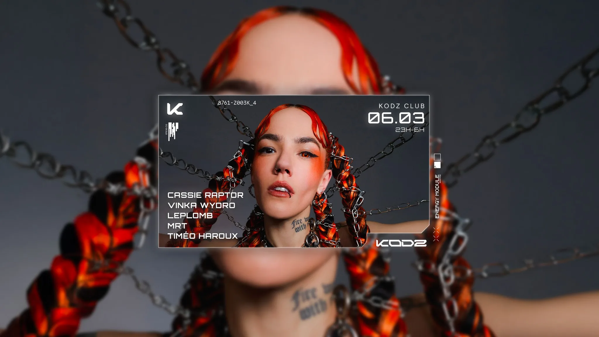 KODZ : CASSIE RAPTOR - VINKA WYDRO - LEPLOMB & MORE
