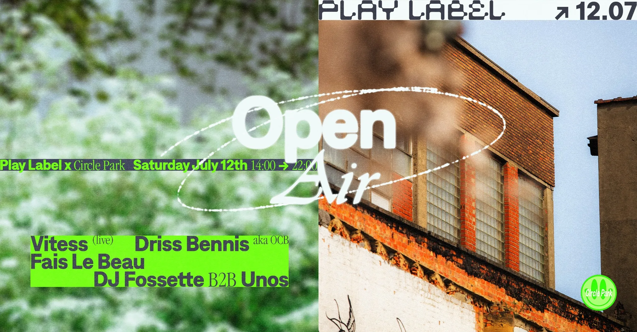 Play Label Open-Air • Circle Park