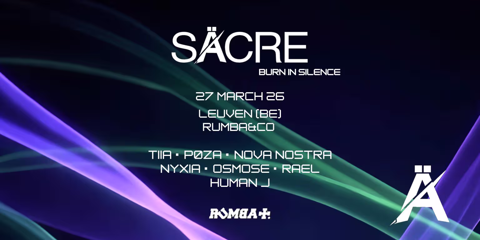 SÄCRE presents: Burn in Silence - TIIA & NOVA NOSTRA Birthdays