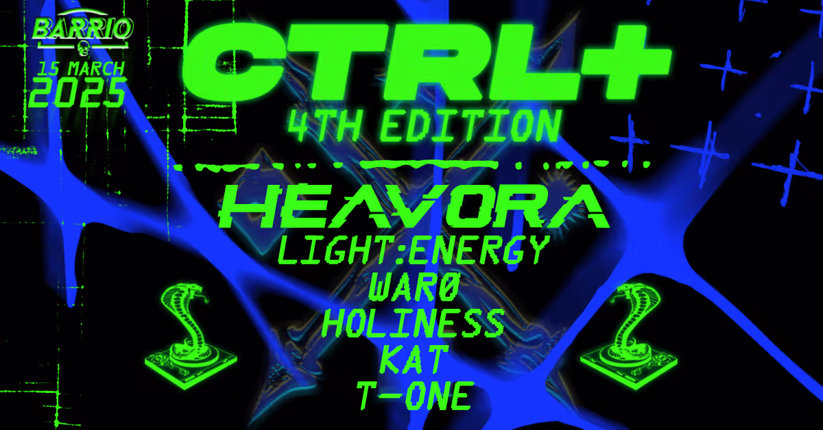 CTRL+ 4TH EDITION | WHEN HARD BEATS MEET ENDLESS GROOVES