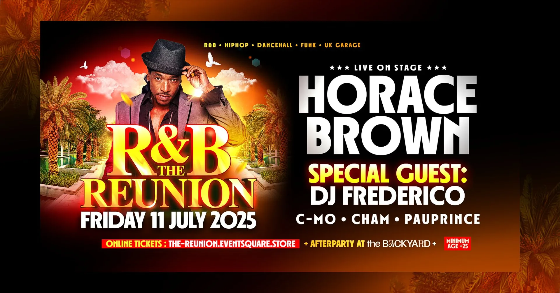 THE R&B REUNION W/ HORACE BROWN (NYC)