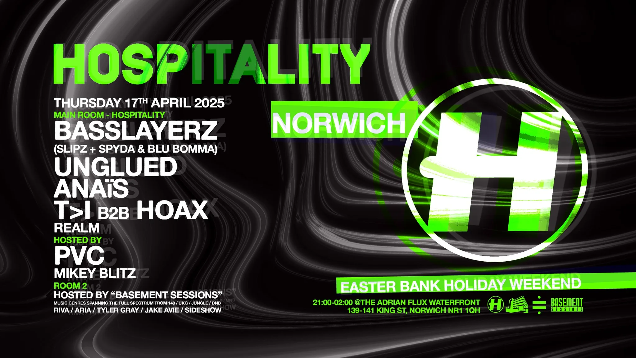 Hospitality Norwich 2025 (Bank Holiday Weekend)