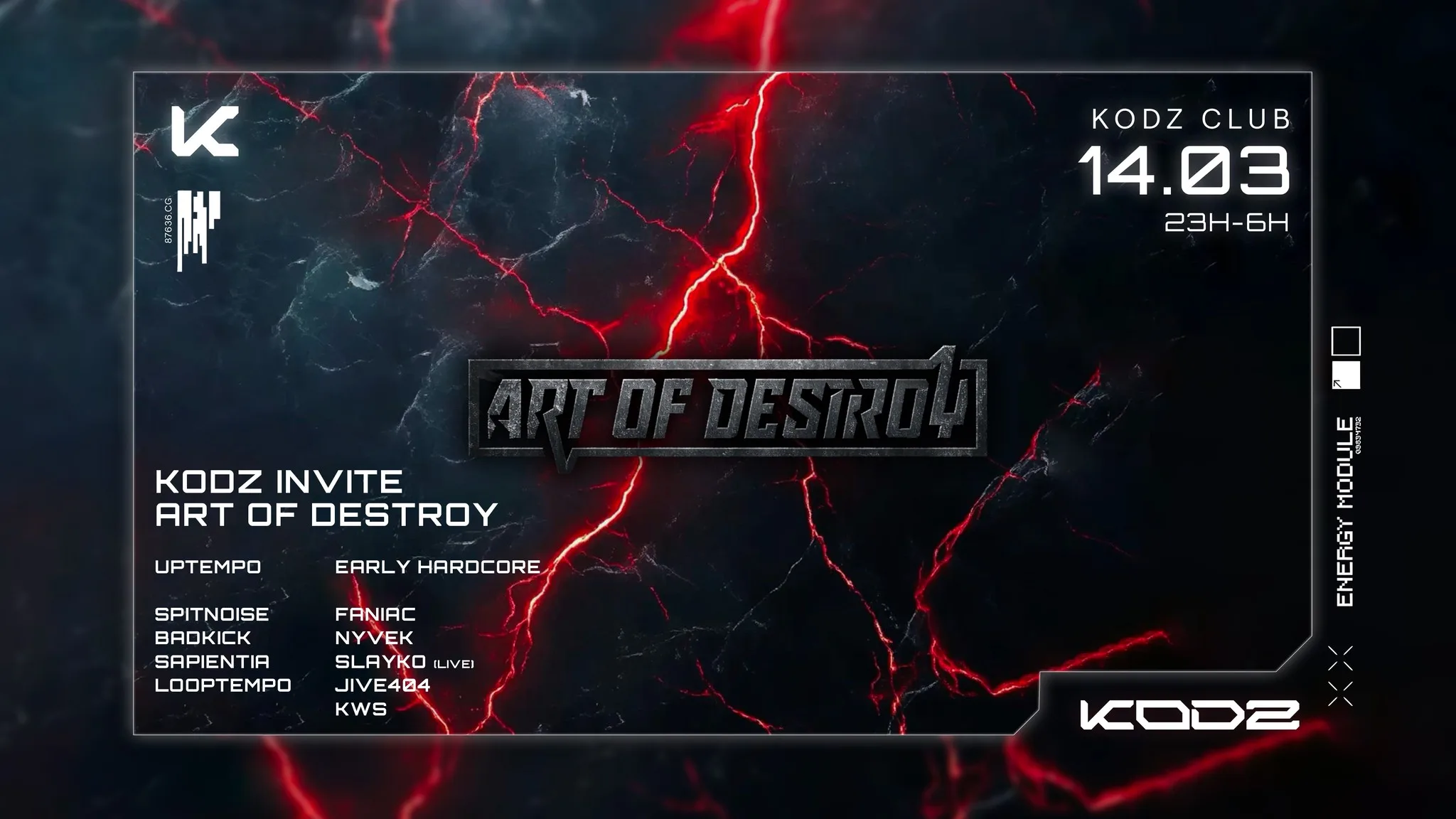ART OF DESTROY x KODZ CLUB