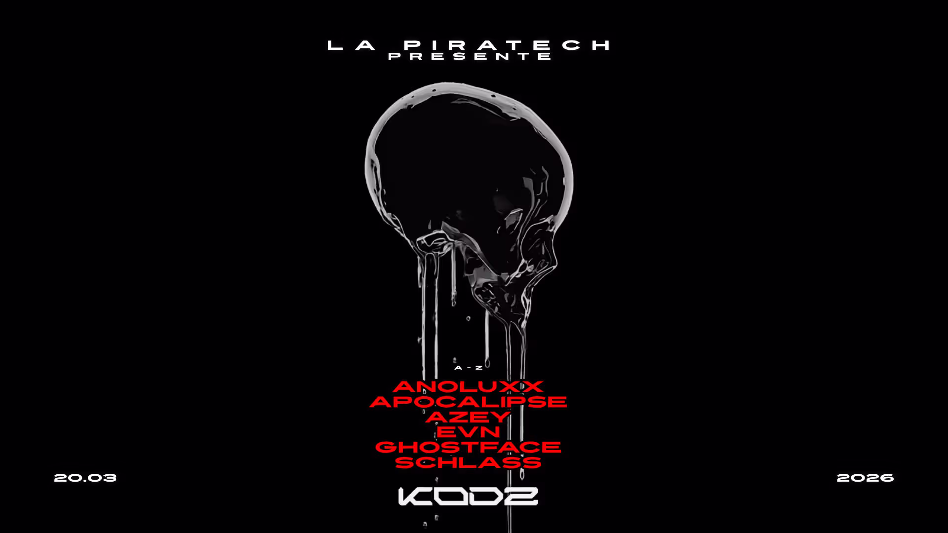 Kodz x La piratech : Anoluxx - Schlass - Evn & More