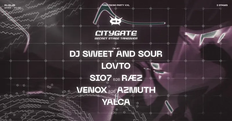 Free Tekno Party XXL / CityGate / Secret Stage Takeover