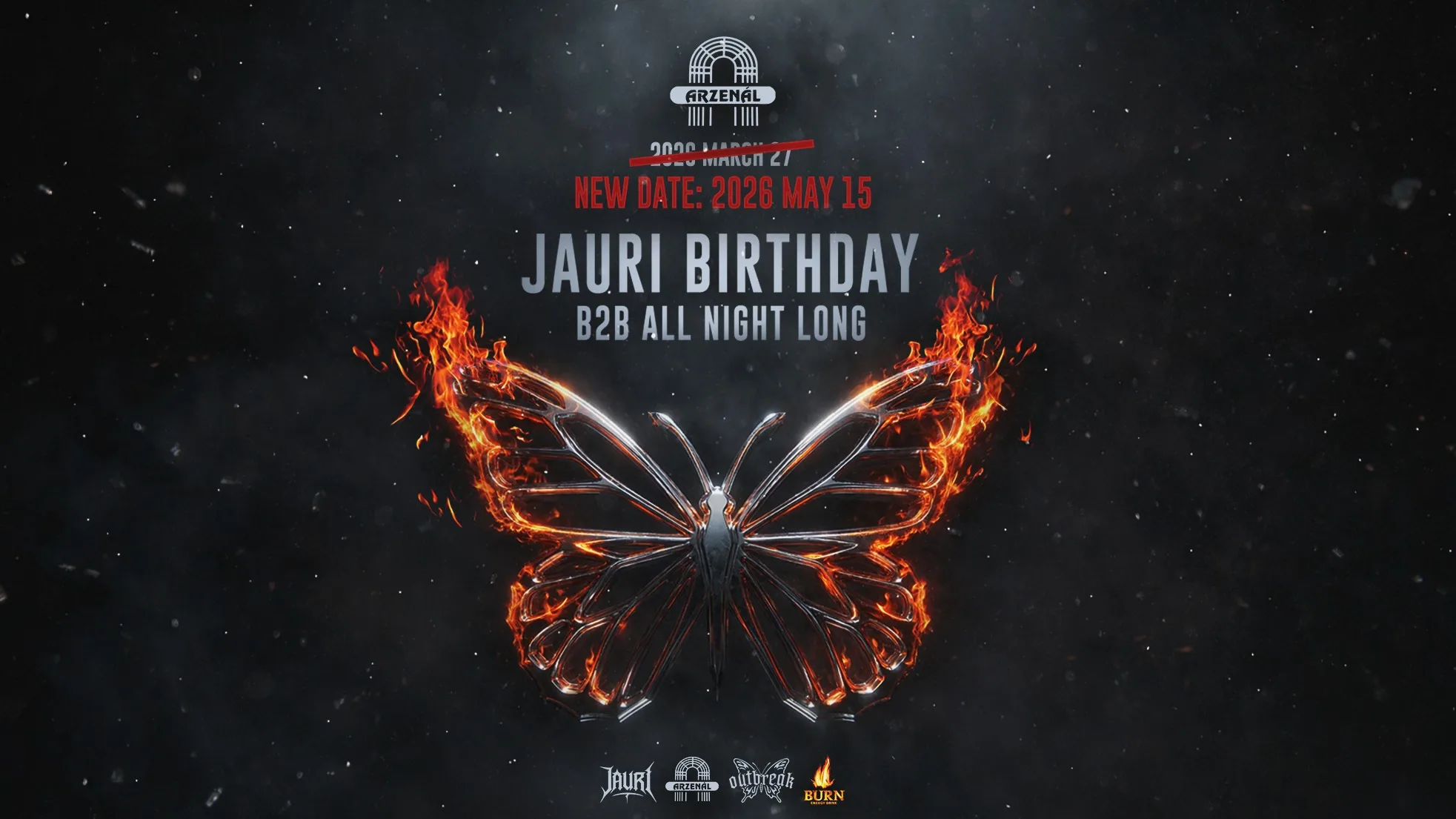 JAURI BIRTHDAY - B2B ALL NIGHT LONG @ ARZENÁL / 03.27.