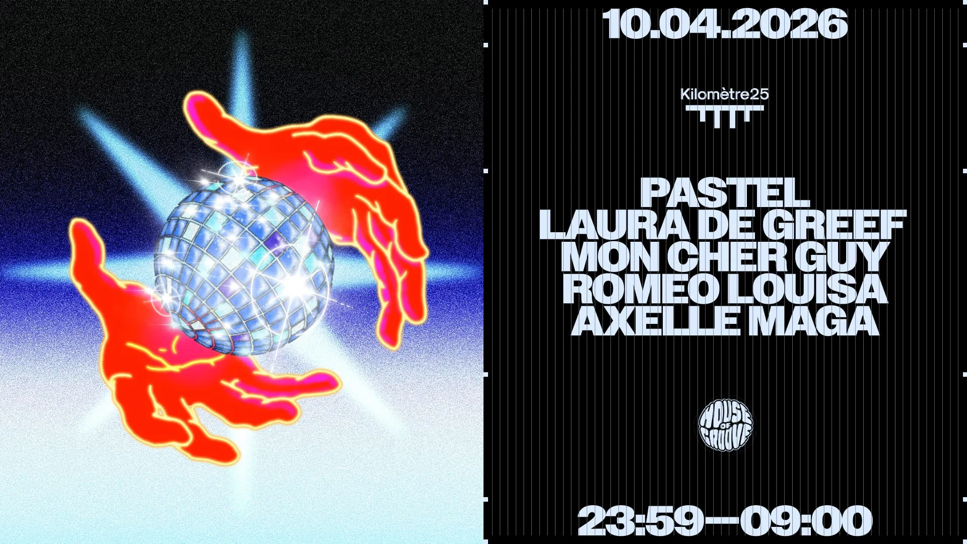 House Of Groove : Pastel, Mon Cher Guy, Laura D Greef & more