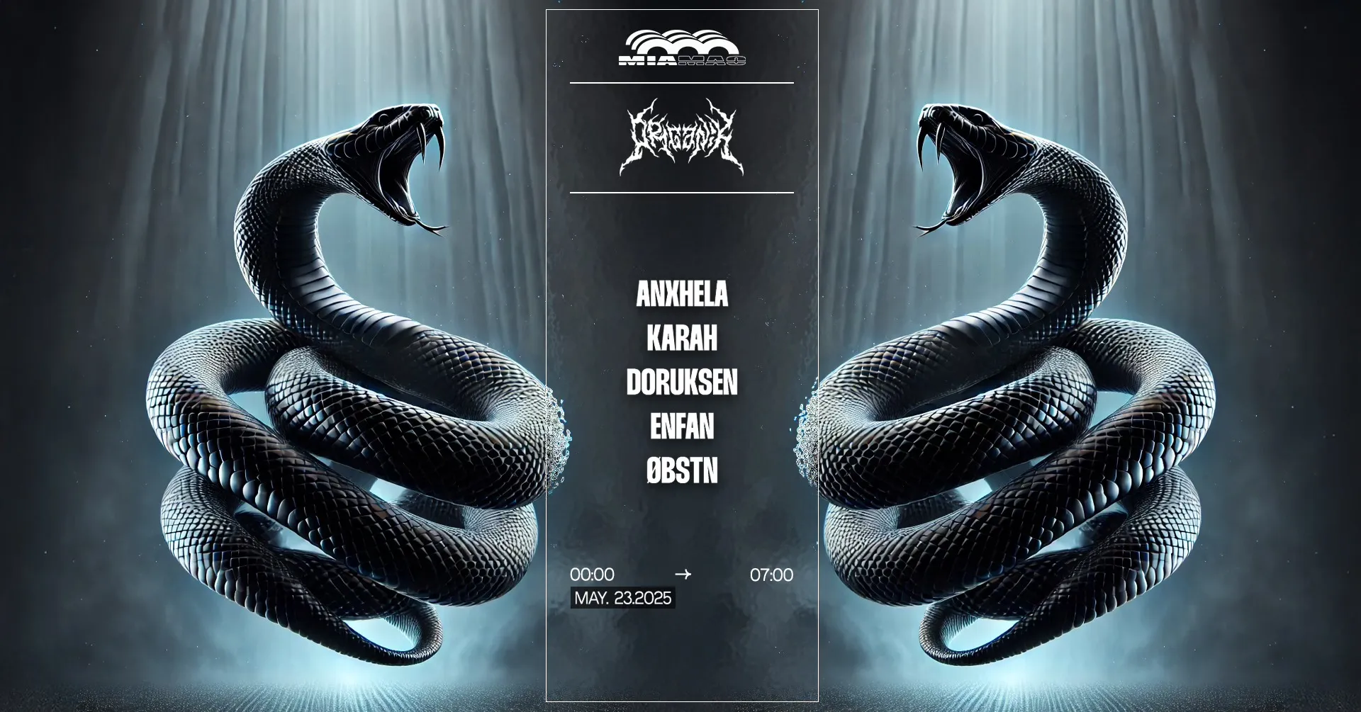 ORGANÏK HARD INDUS EDITION : ANXHELA, KARAH, DORUKSEN, ENFAN & ØBSTN