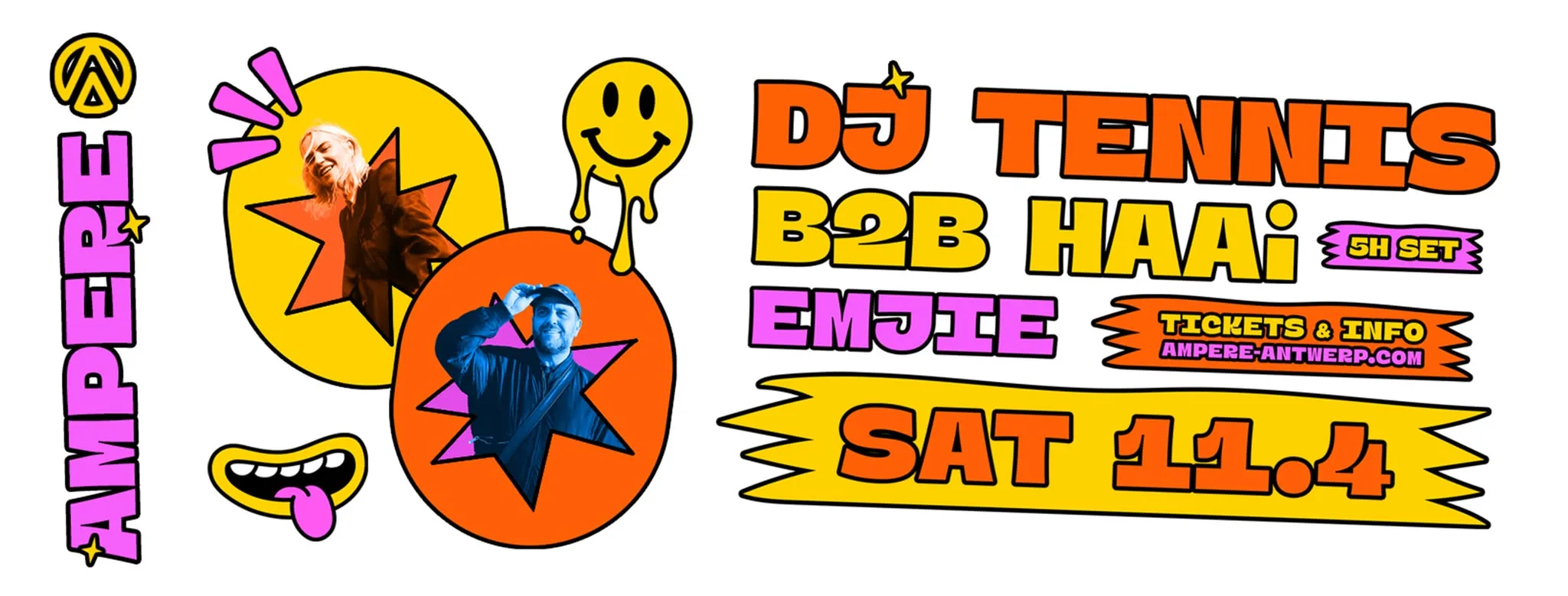 Ampere presents: DJ Tennis b2b HAAi (5h set)