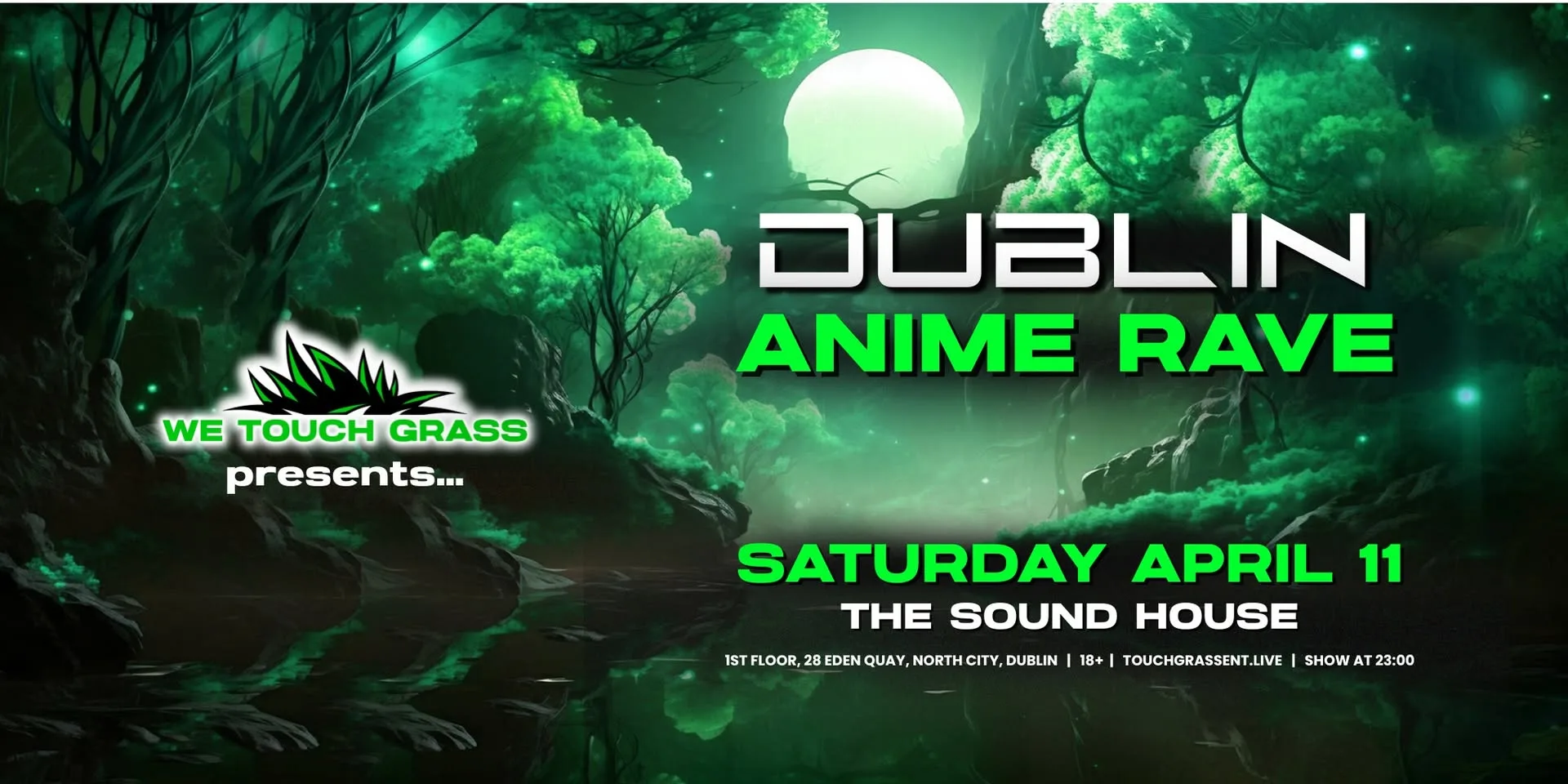 #WeTouchGrass presents: Dublin Anime Rave