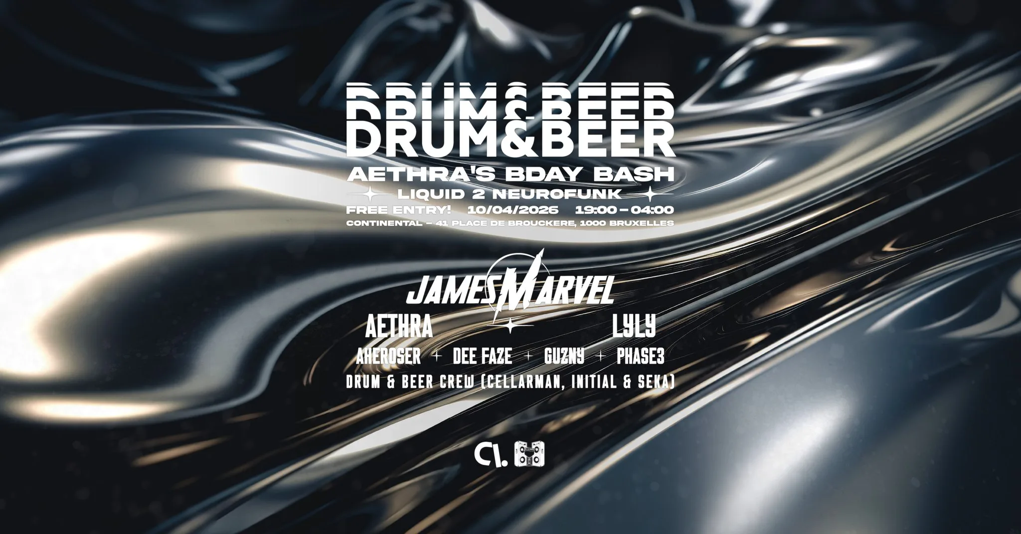 Drum & Beer #38 : Aethra’s Bday Bash | Liquid 2 Neuro @Continental