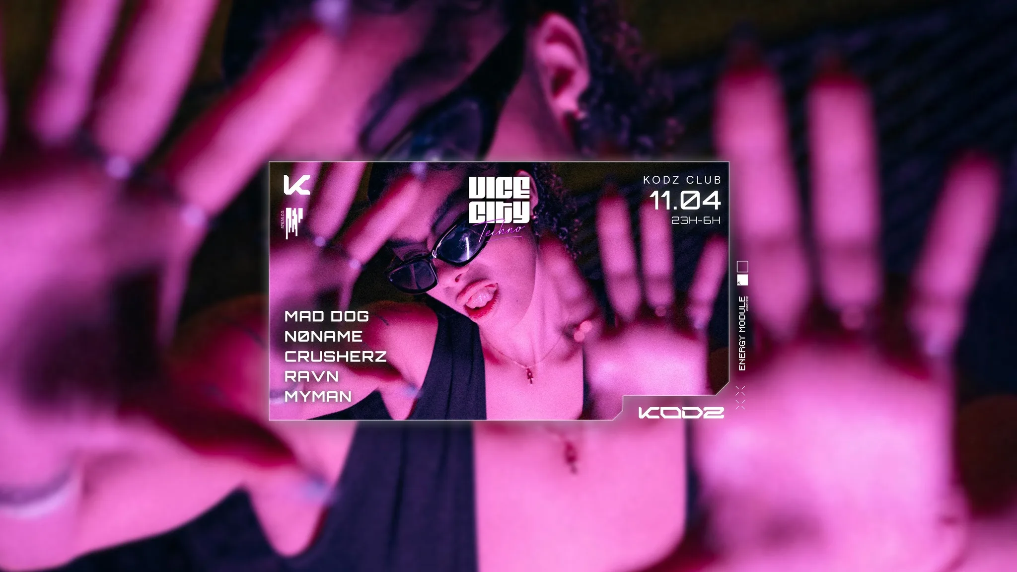 KODZ x VICE CITY : MAD DOG, NØNAME, CRUSHERZ, RAVN & MORE