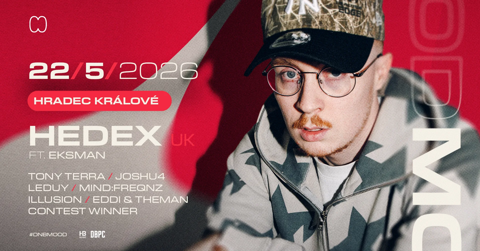 DNB MOOD w/ HEDEX (UK) – MOOD Hradec Králové