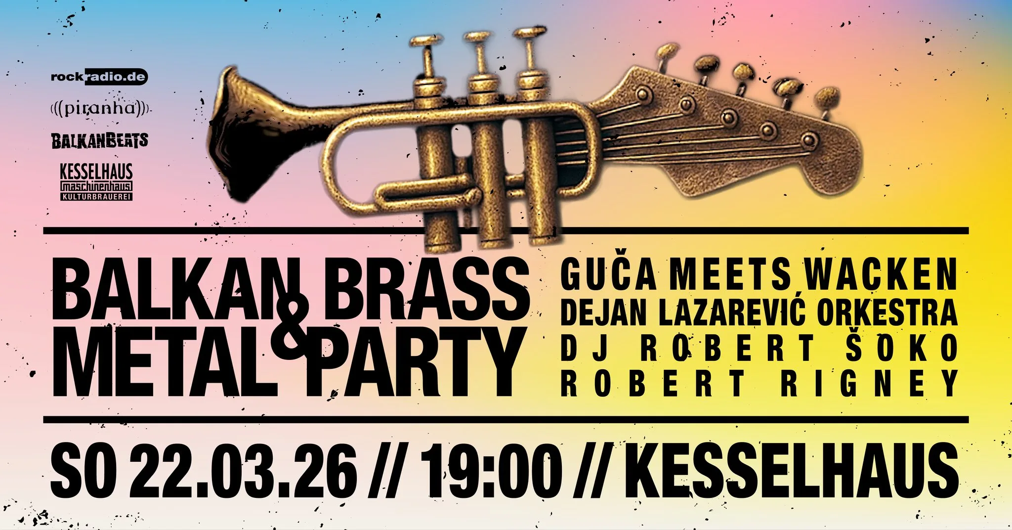 Balkan Brass & Metal Party | Kesselhaus Berlin