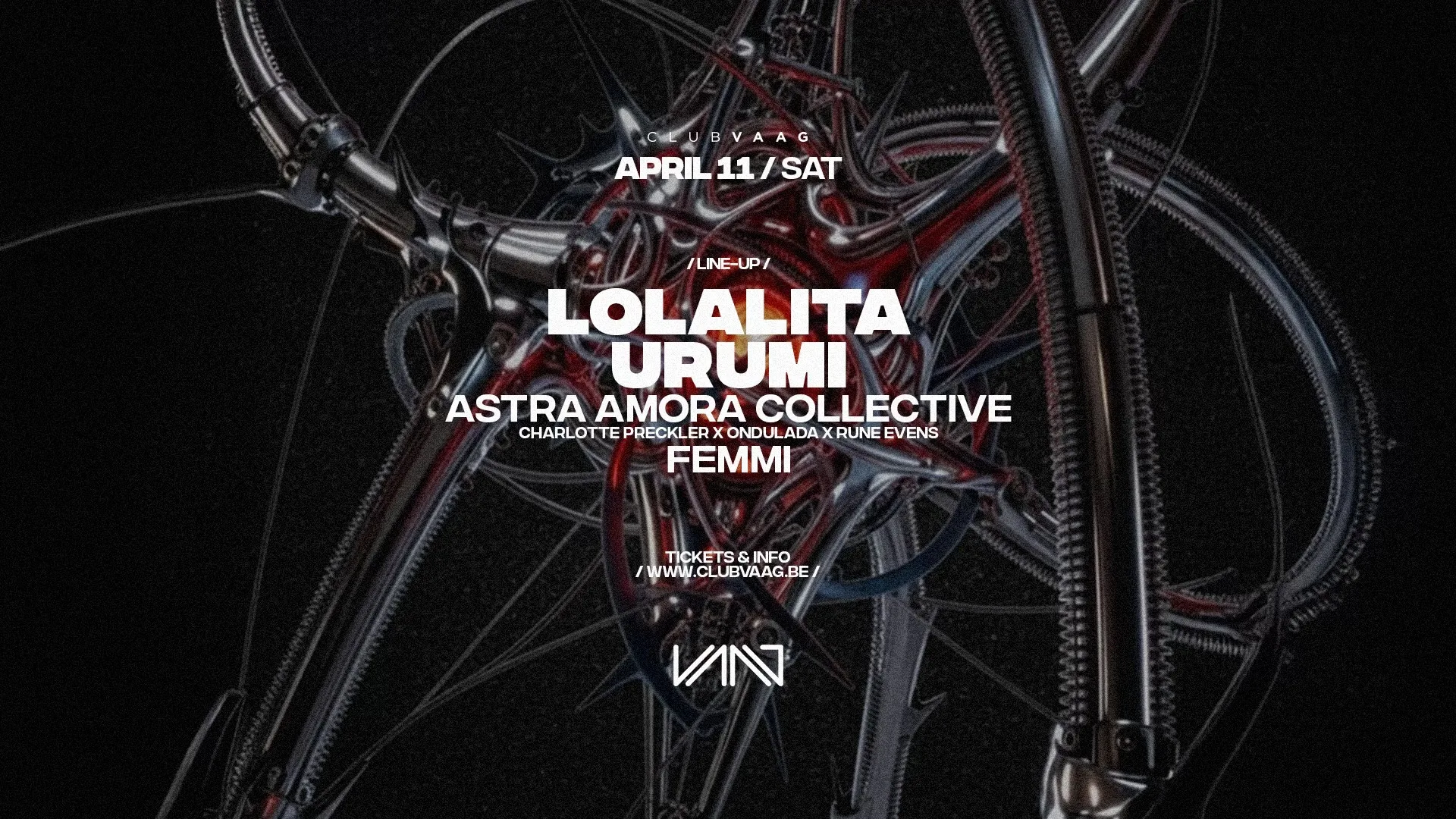 Club Vaag invites LOLALITA & URUMI