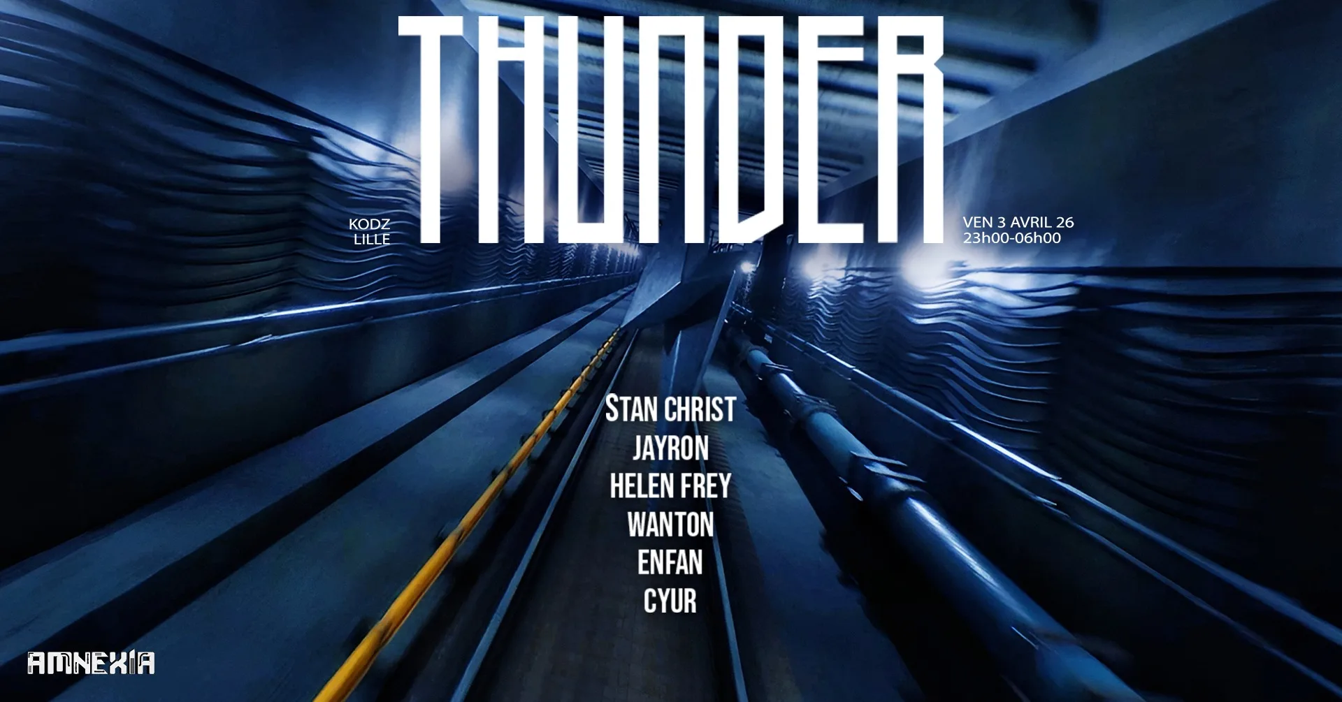 THUNDER X KODZ : STAN CHRIST, JAYRON, HELEN FREY, ENFAN