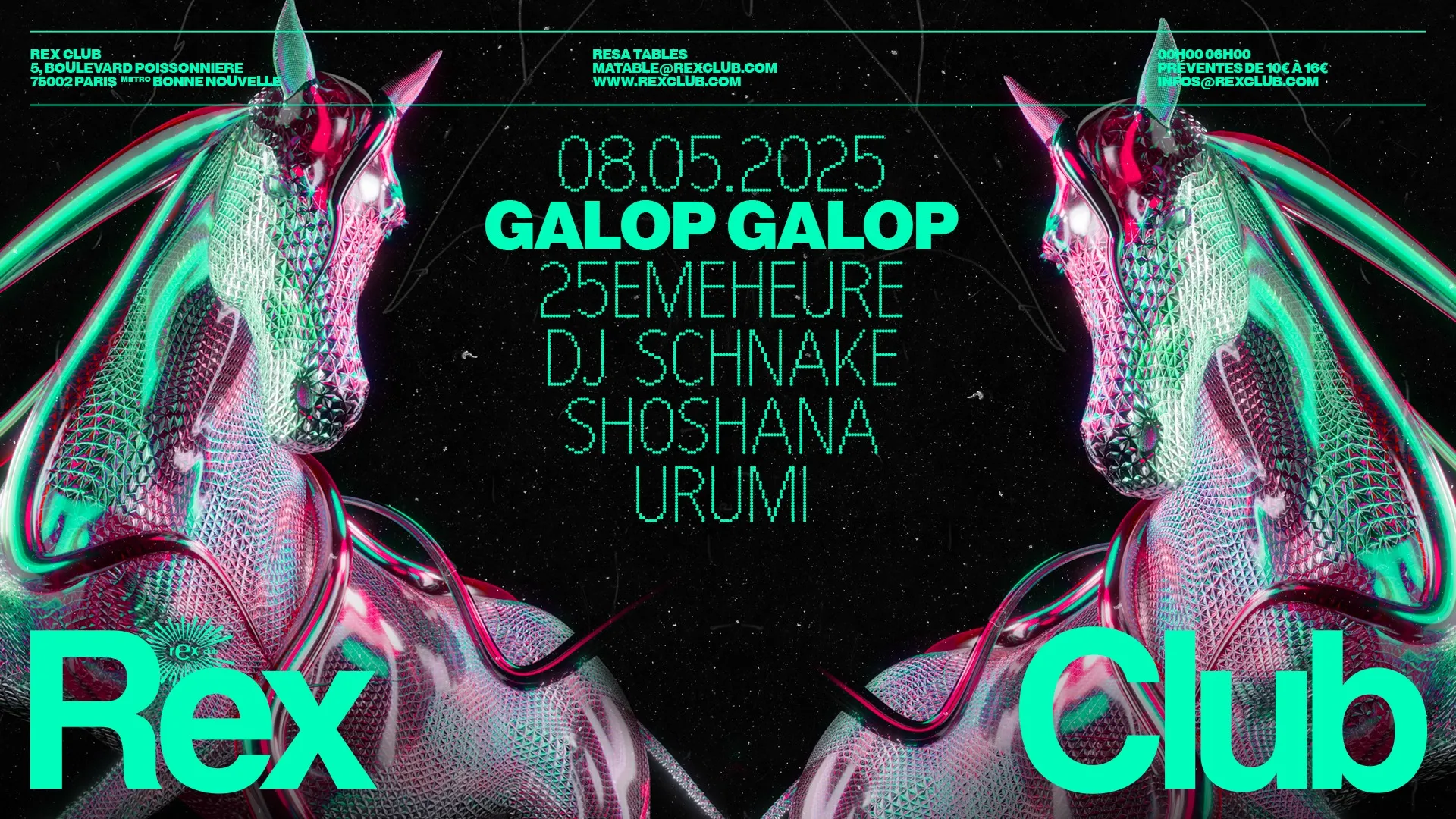 Galop Galop: 25emeheure, Dj Schnake, Shoshana, Urumi
