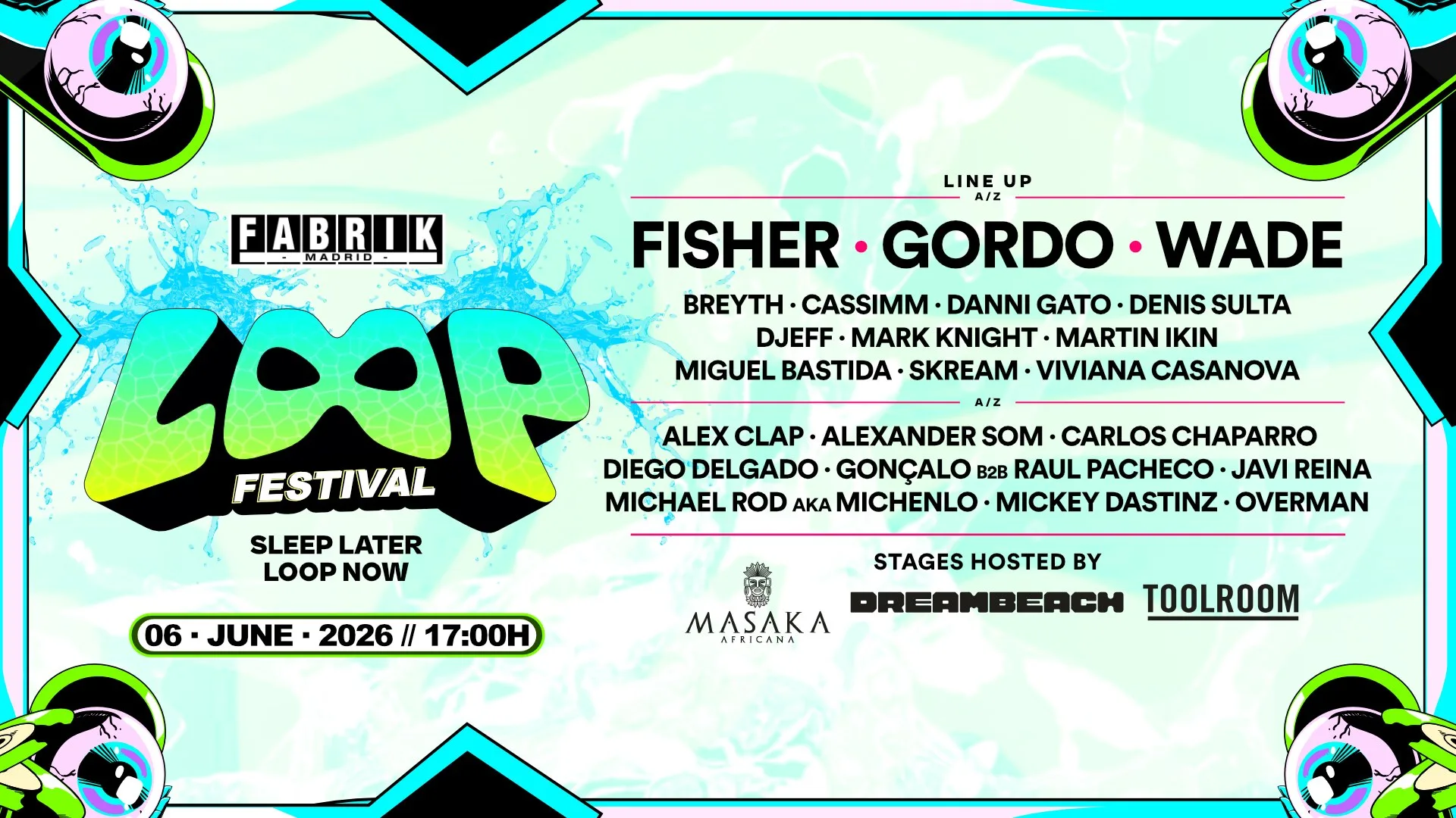LOOP FESTIVAL con Fisher, Gordo y más