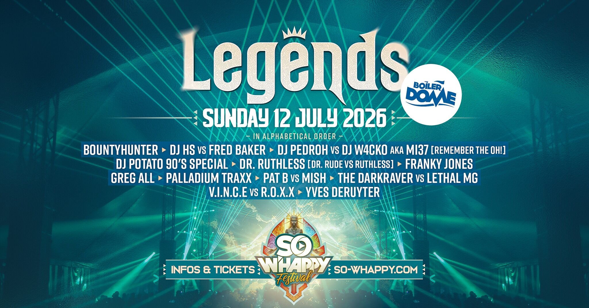 LEGENDS - 12 Juillet 2026