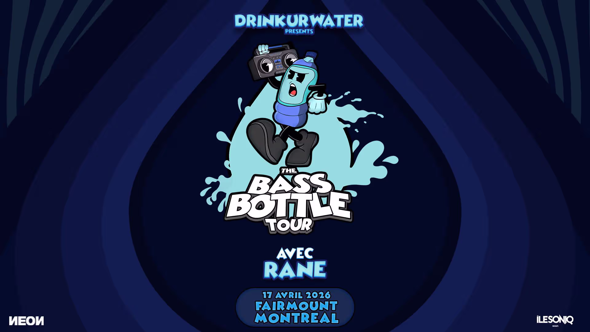 îLESONIQ présente : DRINKURWATER au Fairmount