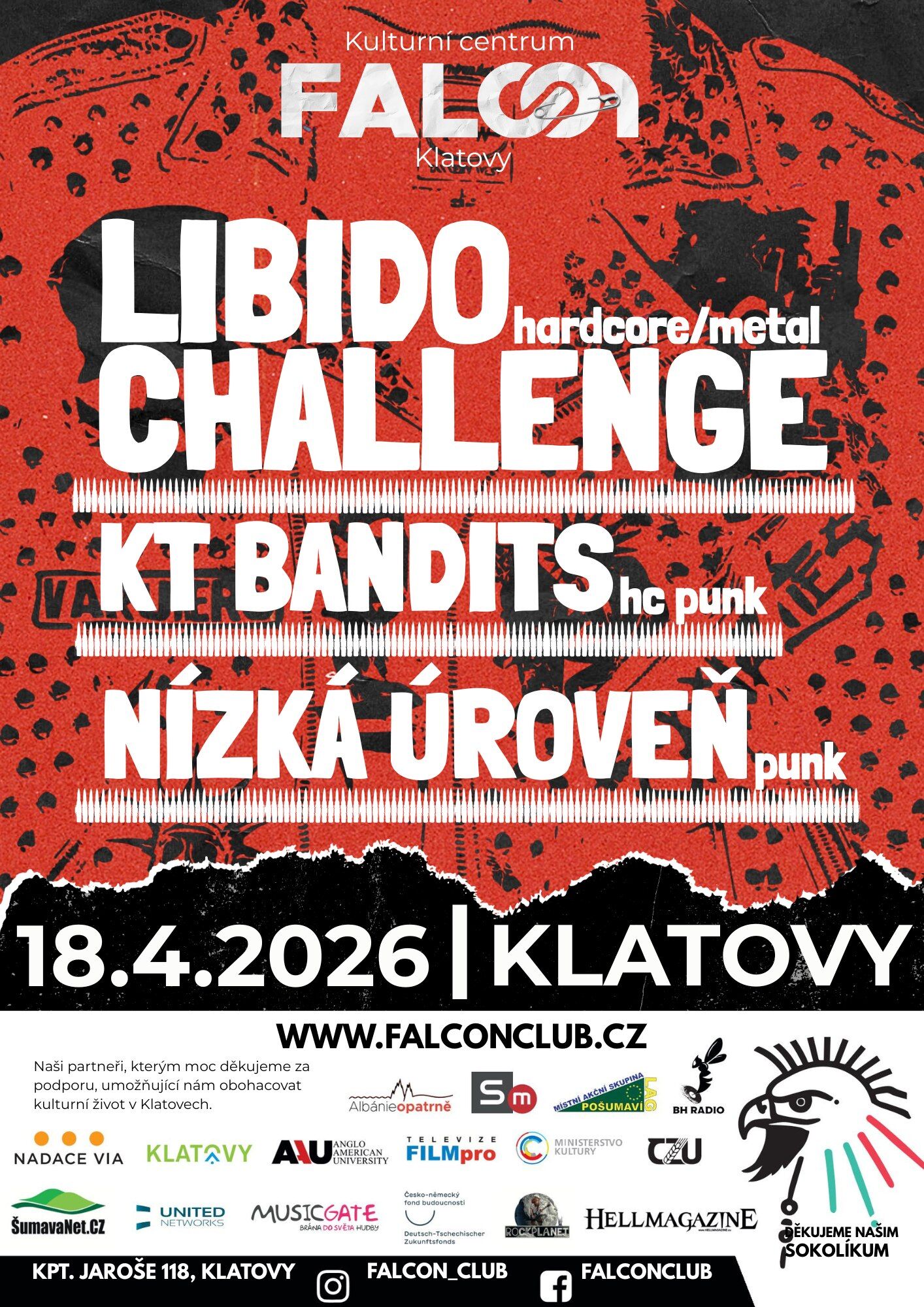 LIBIDO CHALLENGE I KT BANDITS I NÍZKÁ ÚROVEŇ I KC FALCON