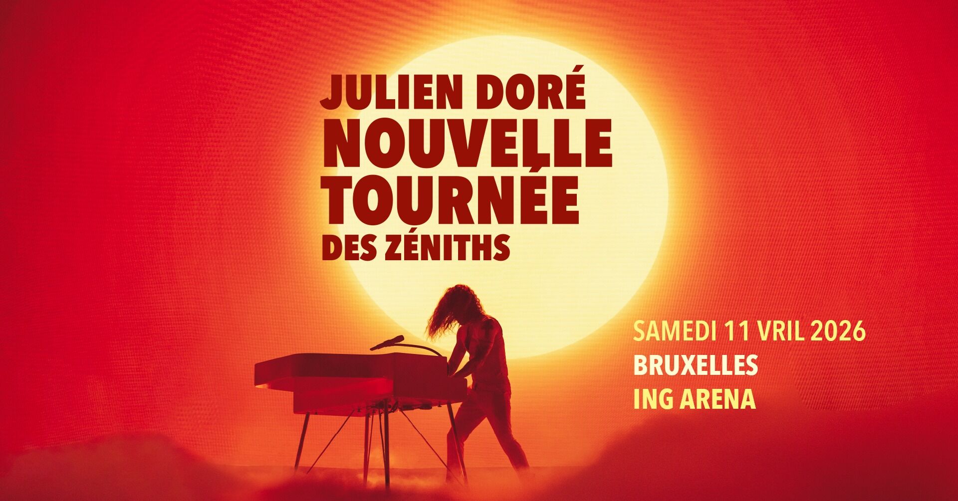 Julien Doré · ING Arena, Bruxelles