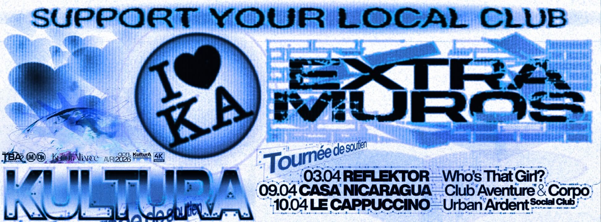 KulturA Extra Muros (tournée de soutien)