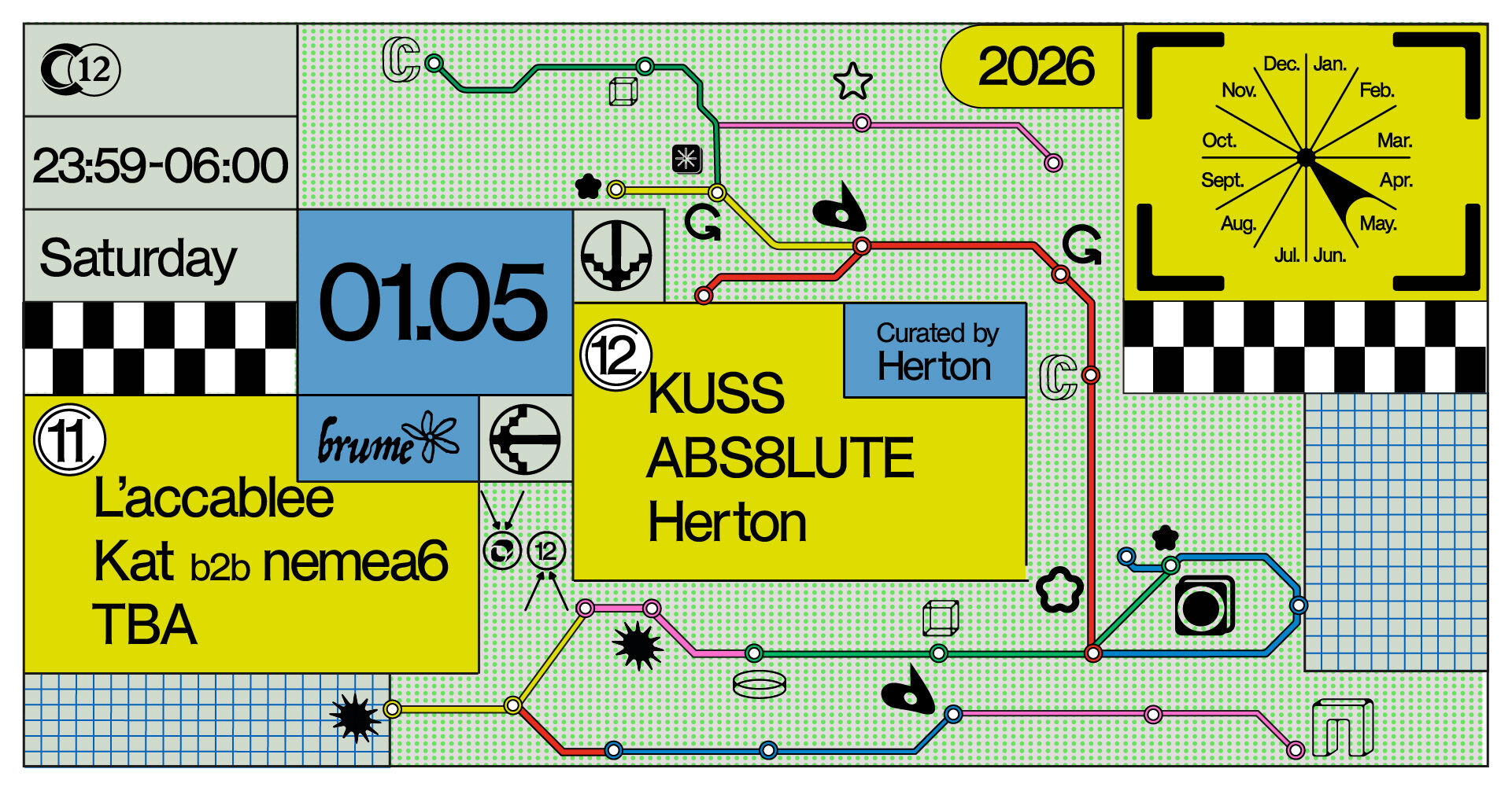 C12 x Curated by Herton & C11 x Brume w/ KUSS, ABS8LUTE, L’accablee and more