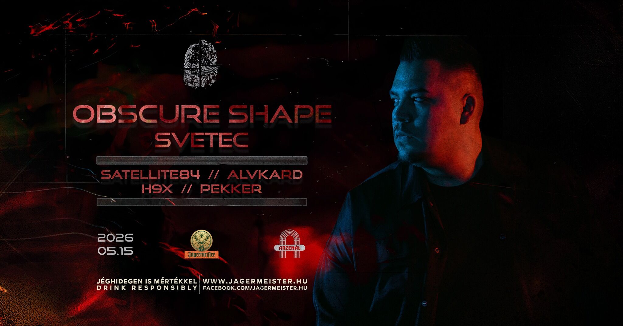ELYSIUM INVITES: OBSCURE SHAPE + SVETEC | ARZENÁL | 05.15