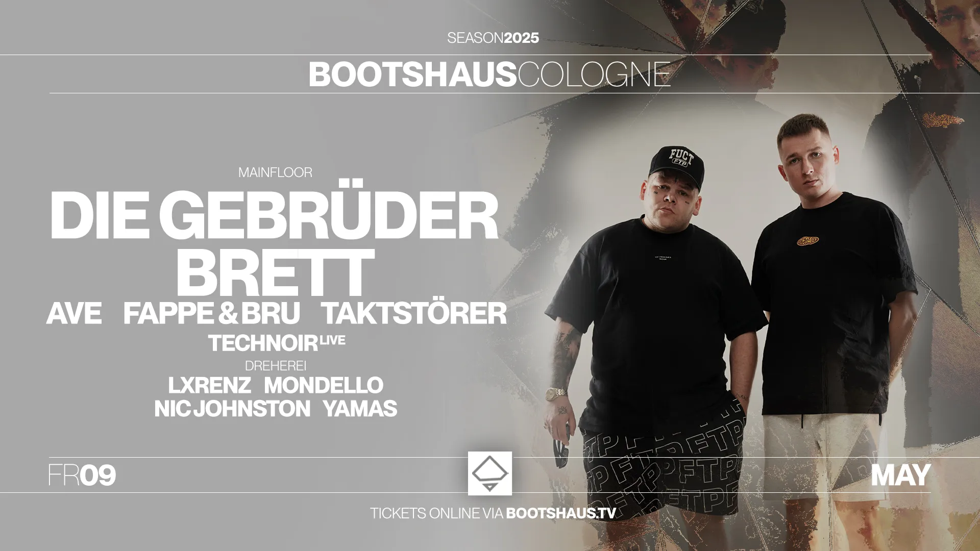 Bootshaus pres. Die Gebrüder Brett
