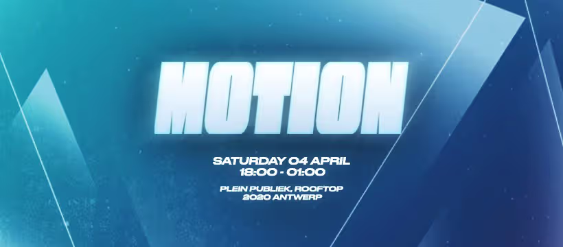 Motion - Rooftop Summer Rave