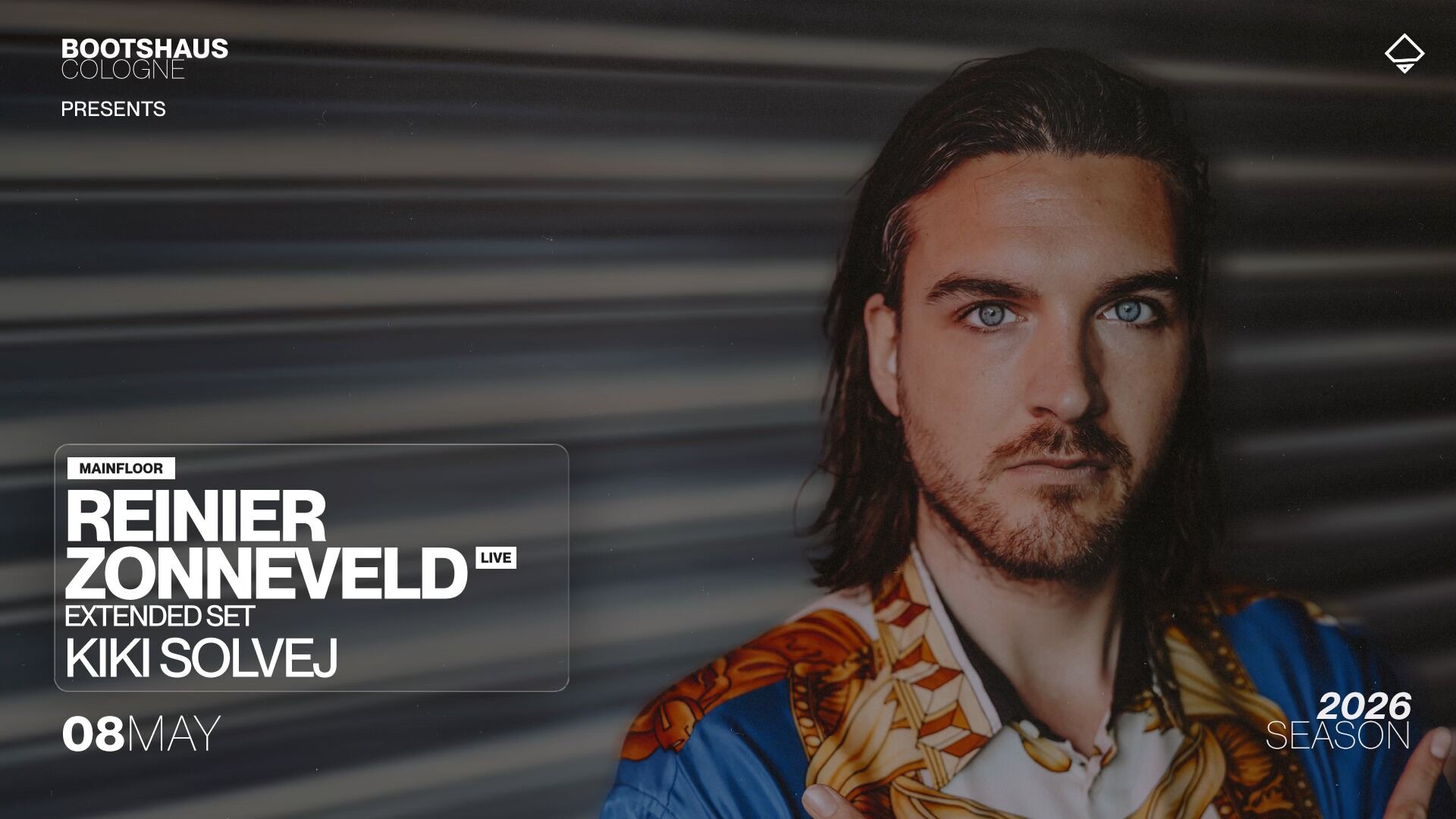 REINIER ZONNEVELD pres. by BOOTSHAUS