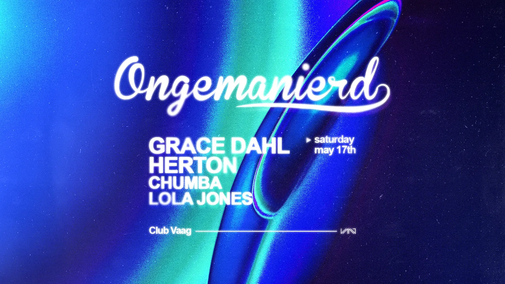 Ongemanierd invites Grace Dahl & Herton