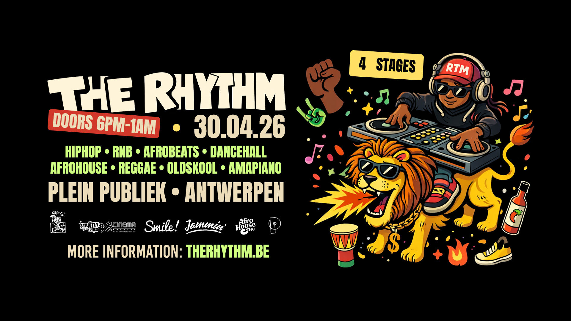 The Rhythm - 4 stages open air