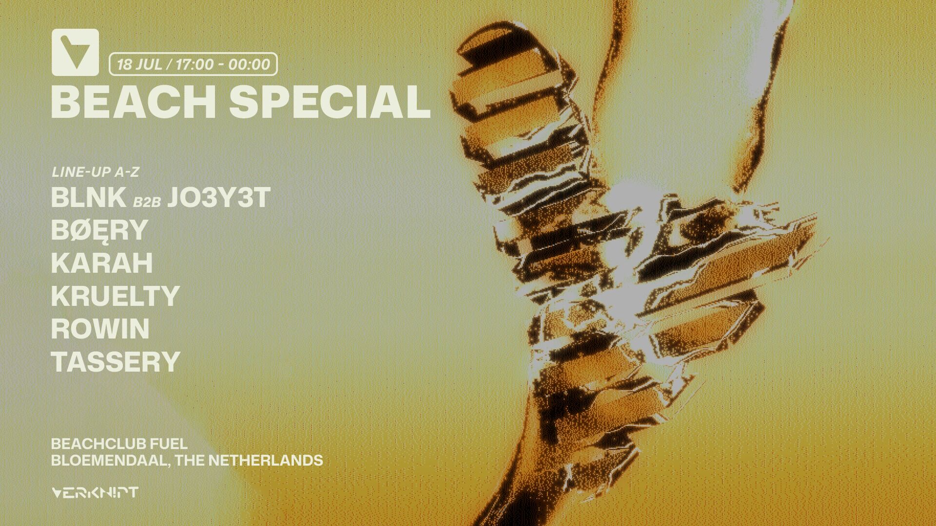 Verknipt Beach Special - 18 July