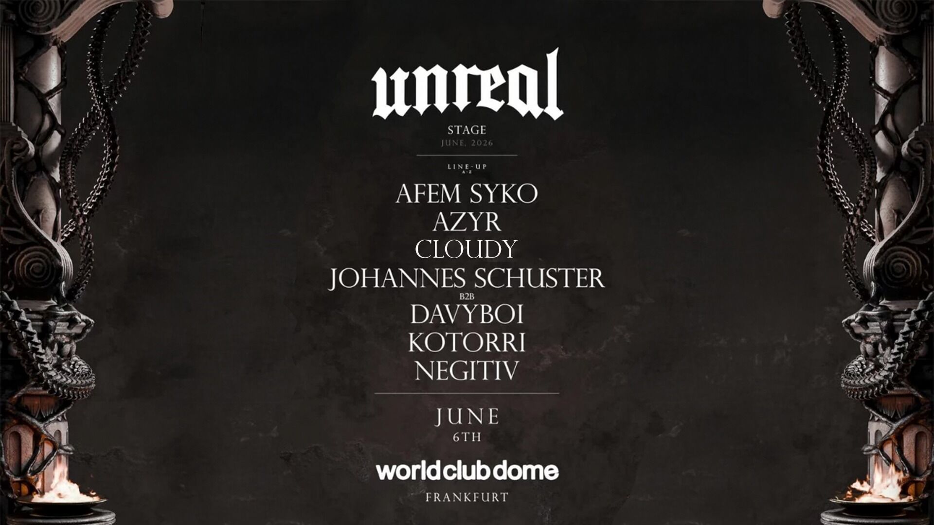 UNREAL stage at WORLD CLUB DOME - Saturday