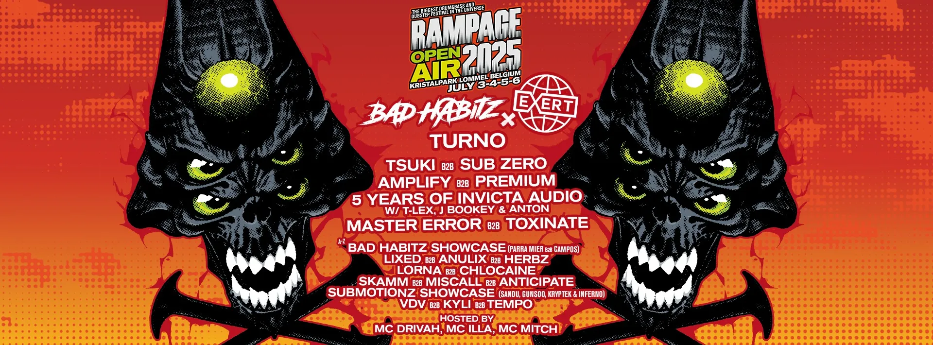 BAD HABITZ x EXERT @ RAMPAGE OPEN AIR 2025