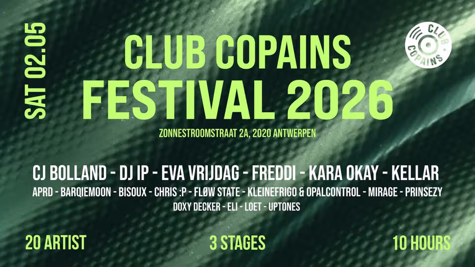 CLUB COPAINS FESTIVAL 2026