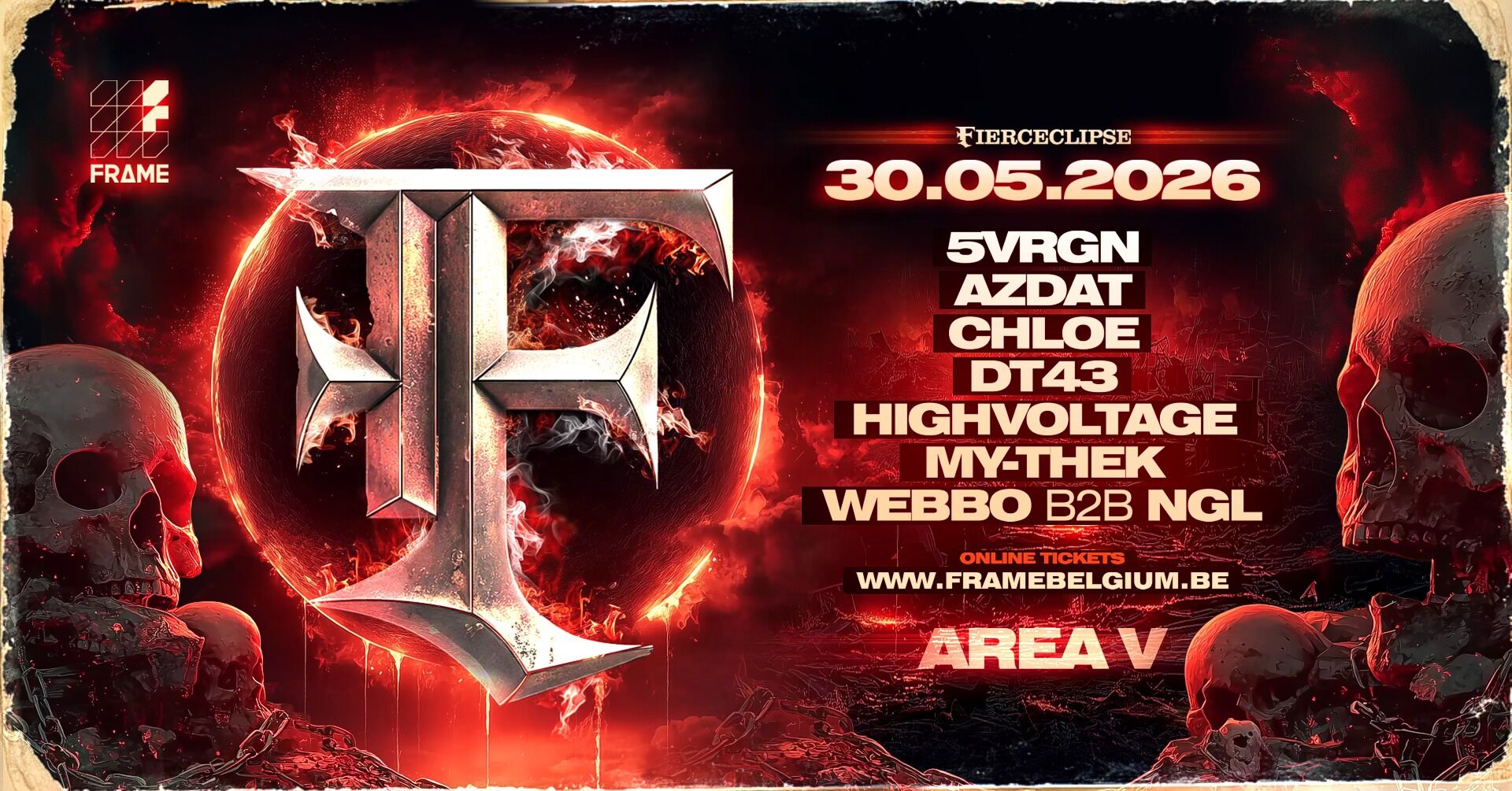 Fierceclipse 7.0 || 30.05.2026 || Area V - Hasselt