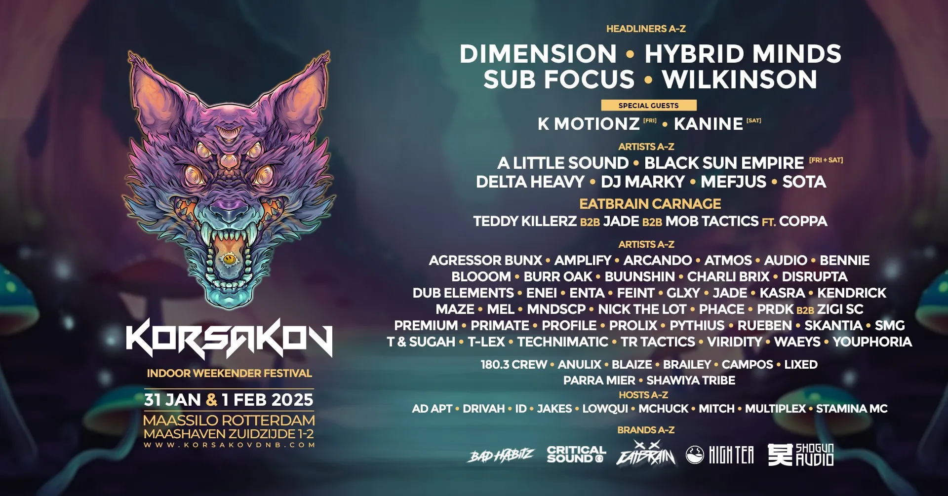 Korsakov Weekender 2025 - Psychedelic Takeover