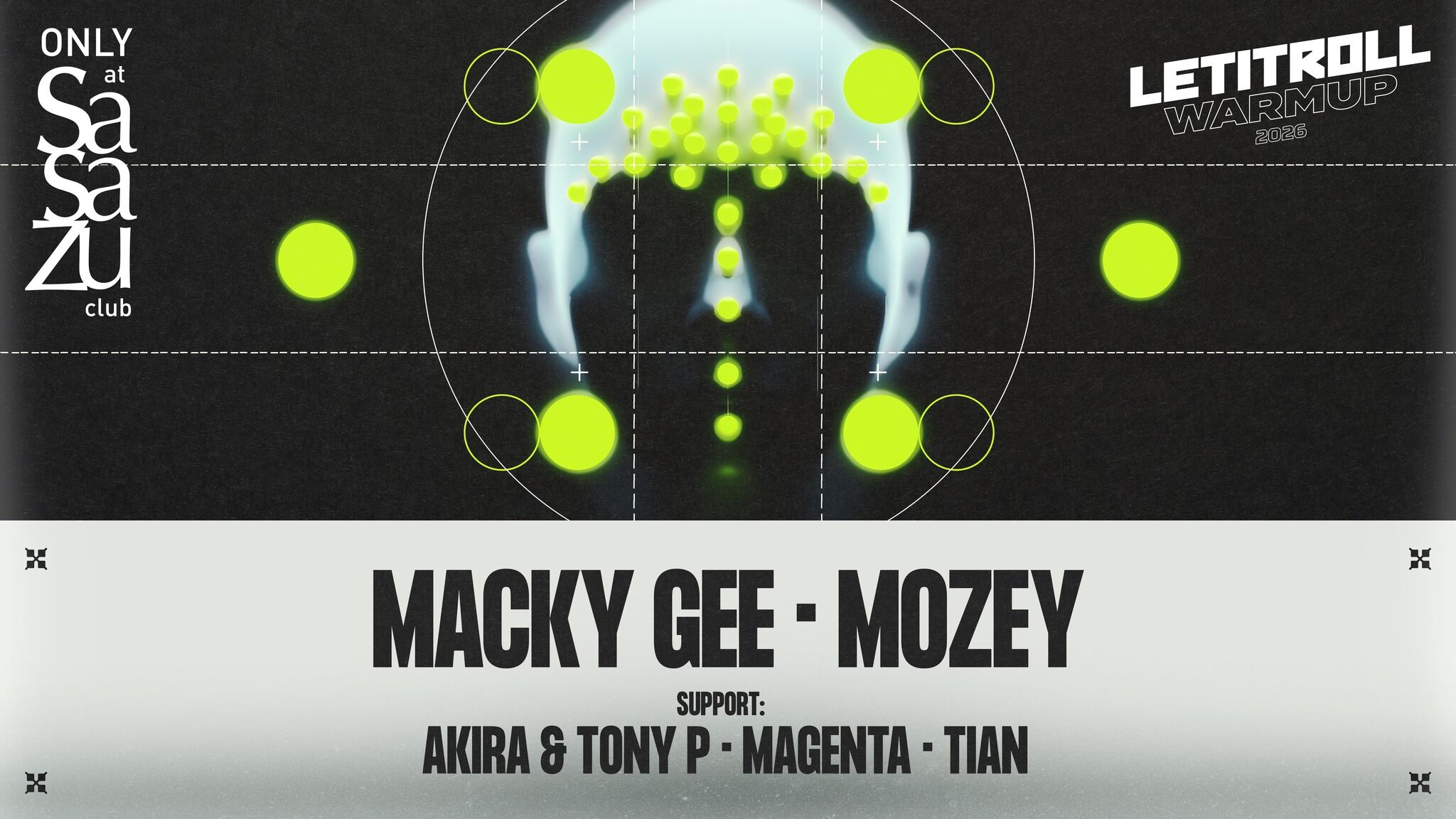 LET IT ROLL WARM UP - MACKY GEE & MOZEY (UK)