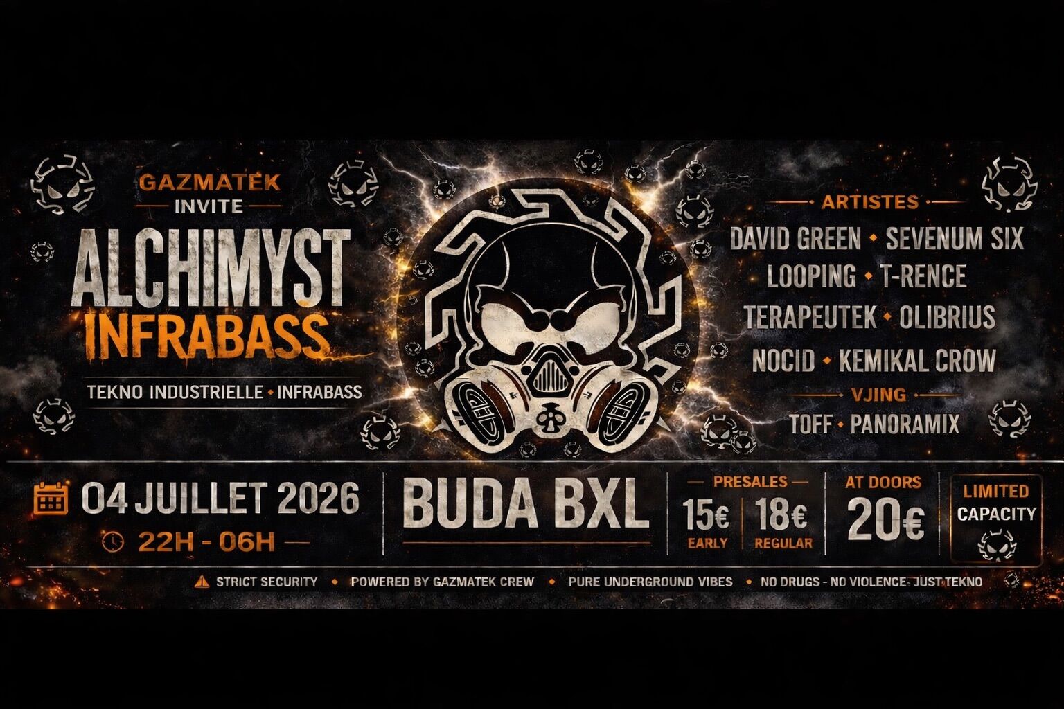 Gazmatek invite Alchimyst Infrabass