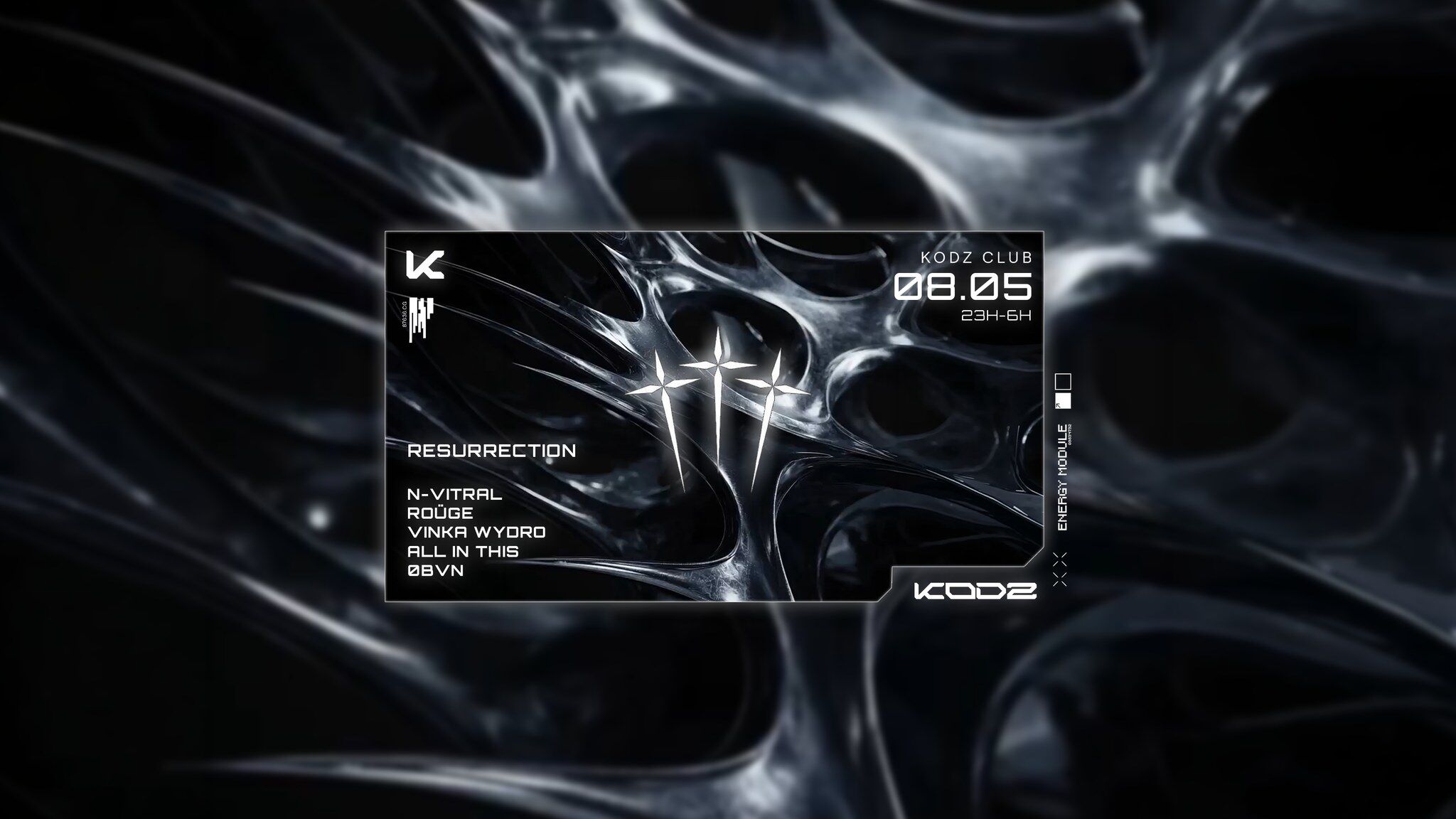 KODZ X RESURRECTION : ROUGE - VINKA WYDRO - N-VITRAL & MORE