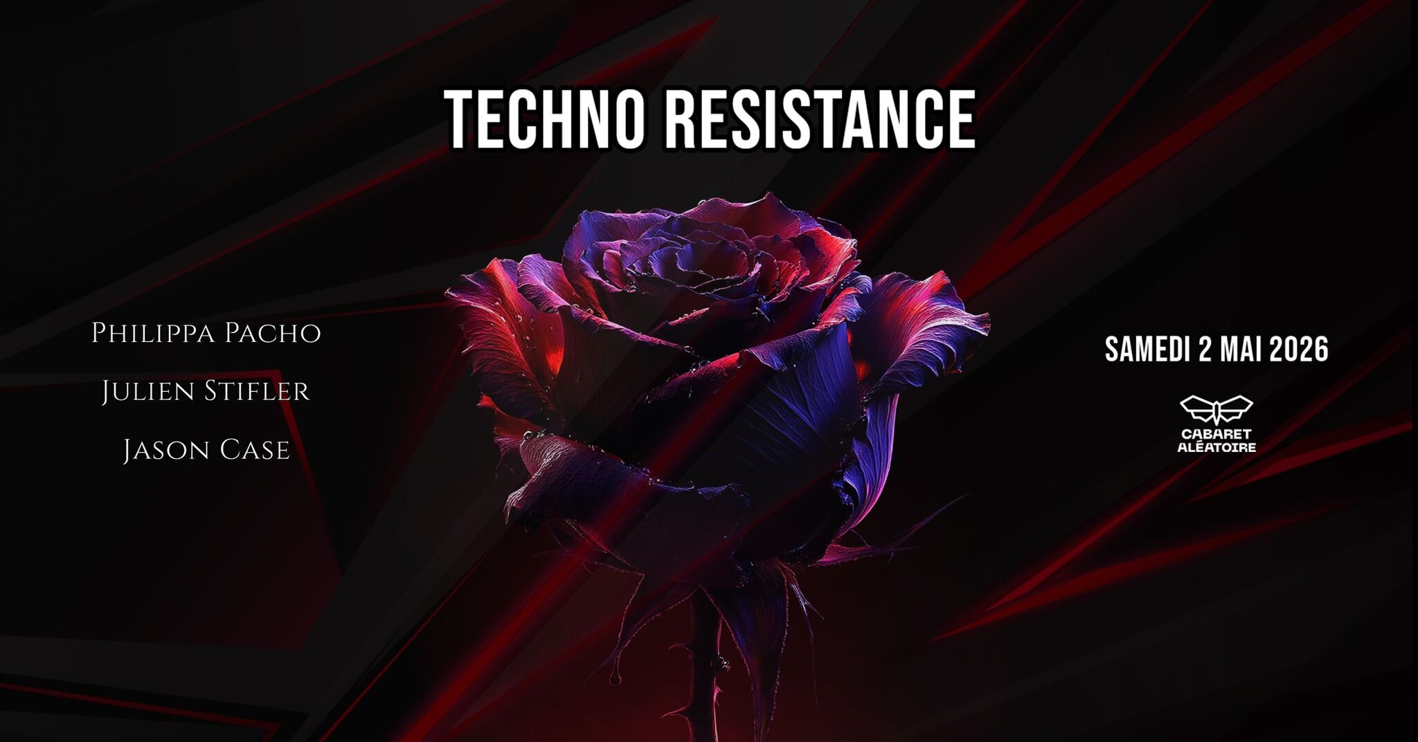 TECHNO RESISTANCE • CABARET ALÉATOIRE MARSEILLE